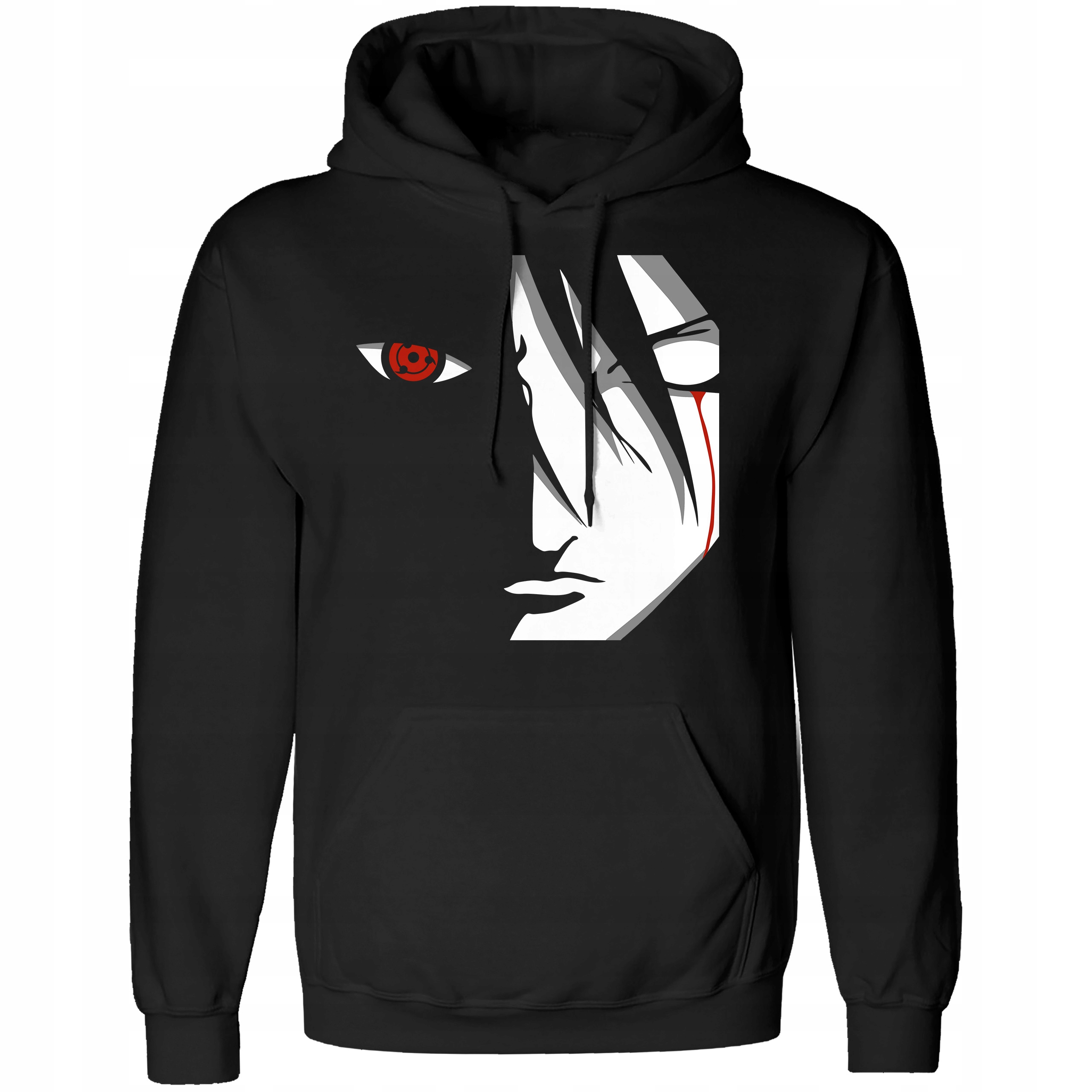 

Bluza Męska Z Kapturem Naruto Sharingan Roz. M