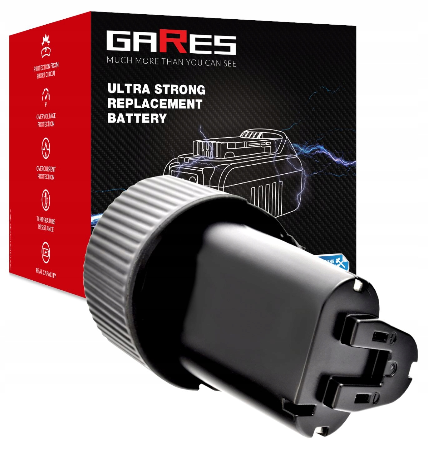 Akumulátor pro Makita BL1013 DF330D DF030D DF330DWE 10,8V 2,5Ah