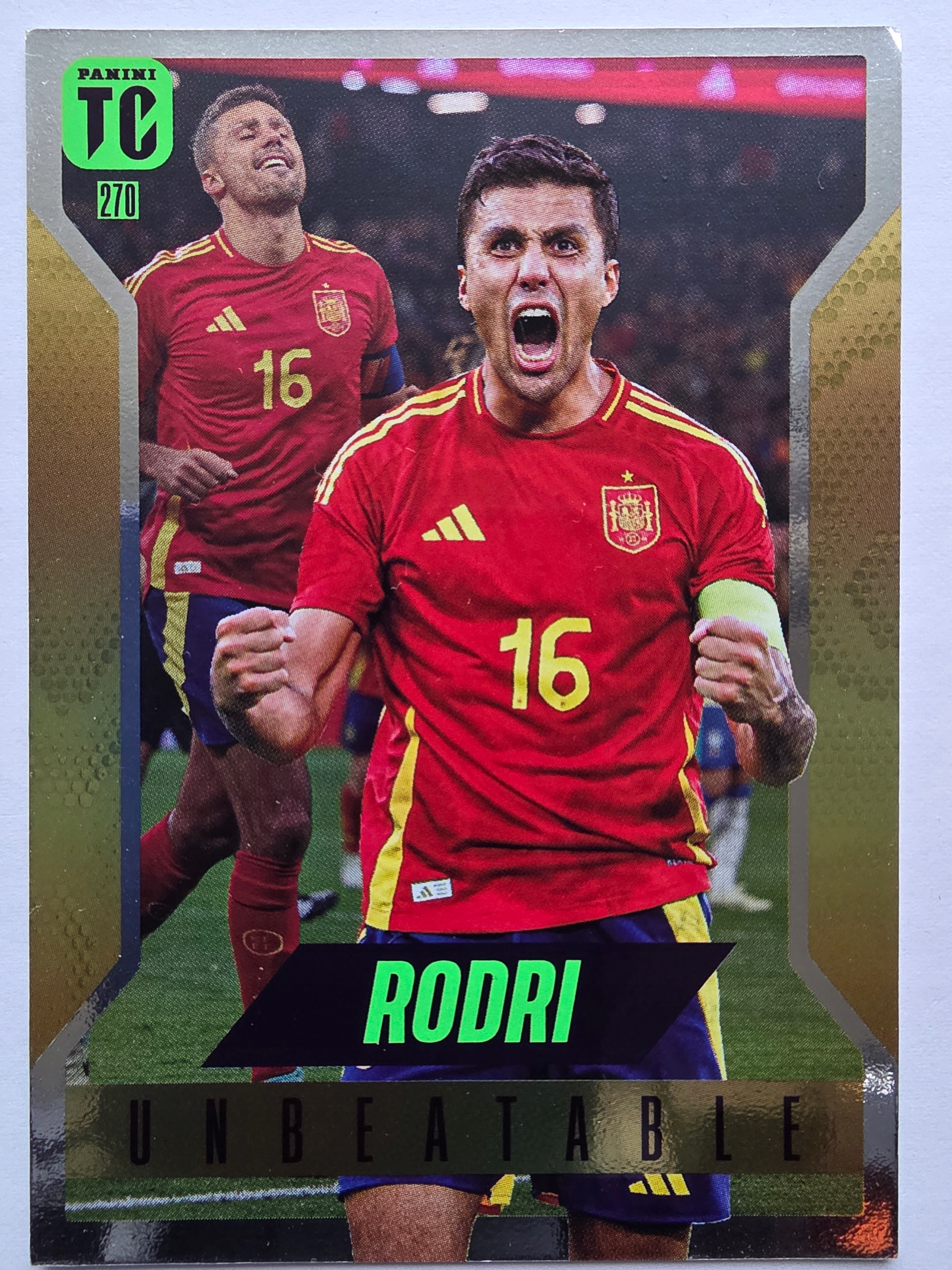 2025 Panini Top Class Rodri Hiszpania Unbeatable /ER14
