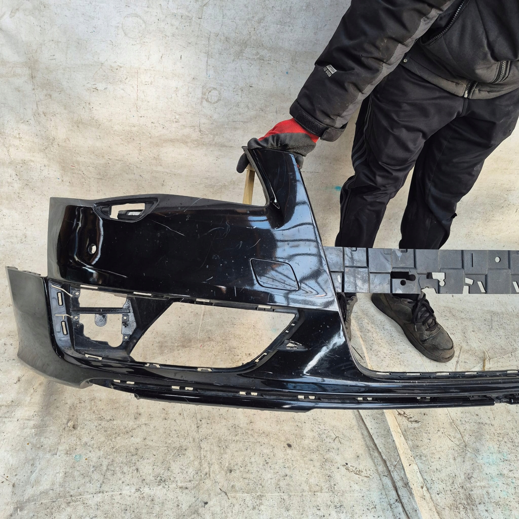 AUDI S8 D4 4H0 10- bumper front front SPR PDC 4H0807437B