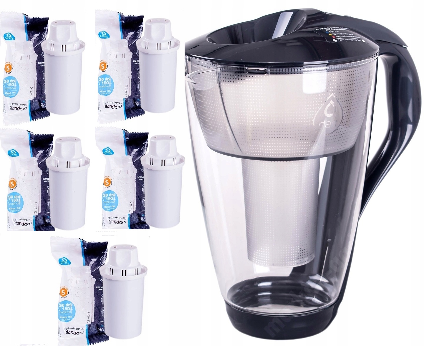 

Szklany Dzbanek Filtrujący Dafi Crystal 5 Filtry