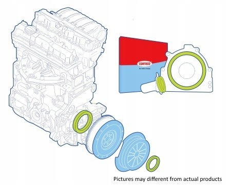 19135718 - Уплотнитель входного вала сцепления SEAT COR