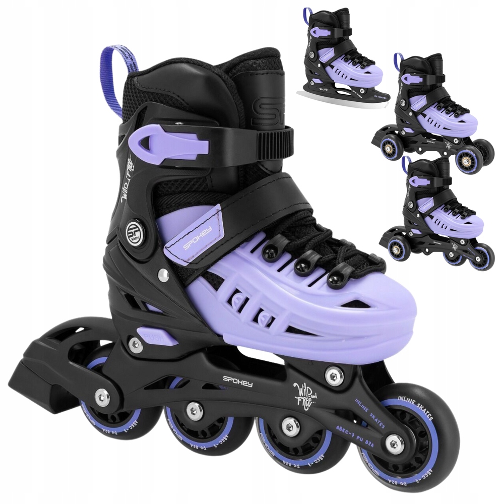 Brusle 2v1 4v1 Kolečkové Brusle Rekreační Brusle Na Led s regulací Kolečkové Brusle pro dítě