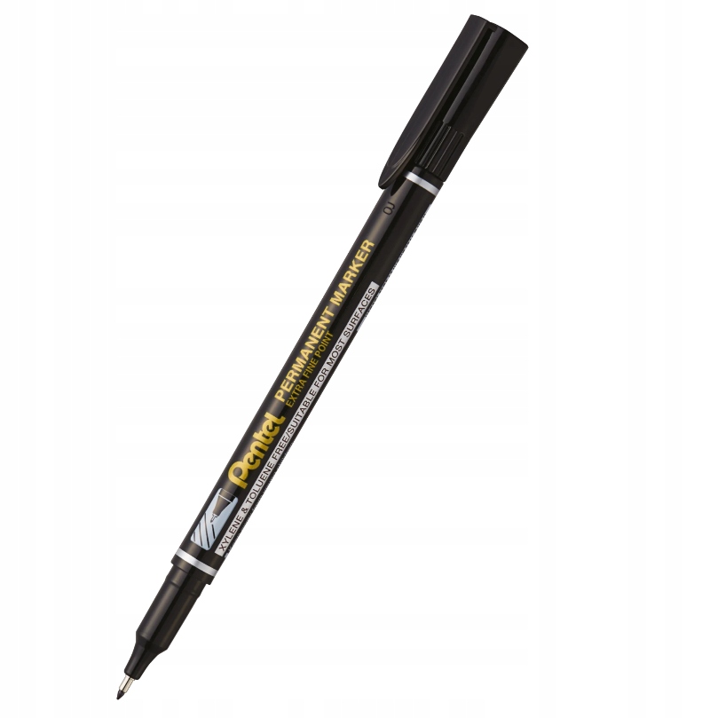 

Marker wodoodporny Pentel czarny, 0,6 mm