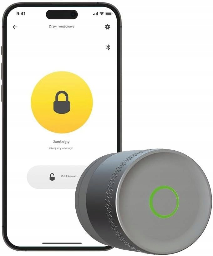 Inteligentny Zamek Yale Linus L2 Lite Silver Matter Bluetooth 05/109100/SI