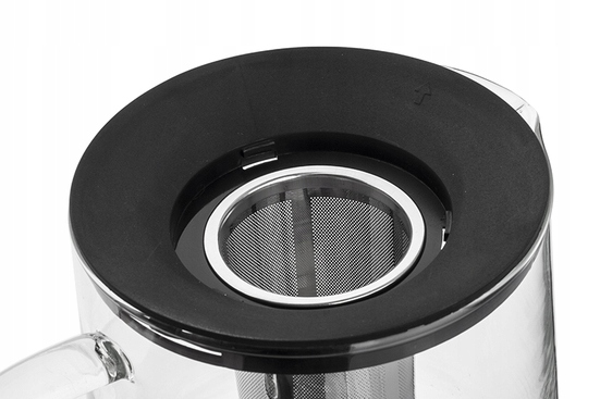 ZAPARZACZ IMBRYK DO HERBATY SZKLANY DZBANEK 1500ML Materiał szkło