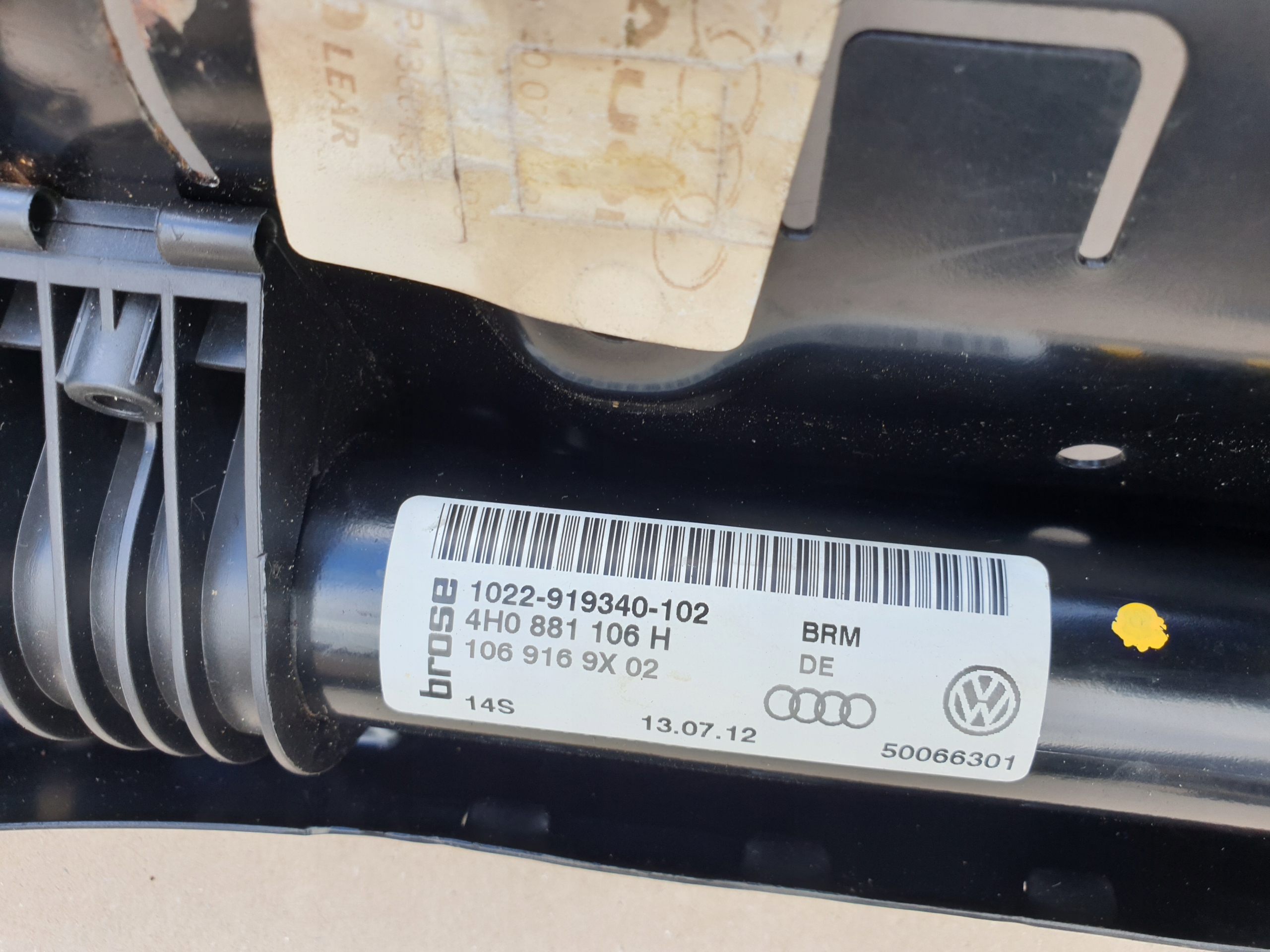 Support SIEDZISKA Siège AUDI A6 C7 A7 4G A8 D4 4H OE EU