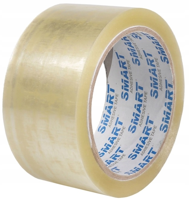 TAŚMA PAKOWA KLEJĄCA SMART HOTMELT BEZBARWNA PRZEZROCZYSTA MOCNA 48/60 Marka Smart