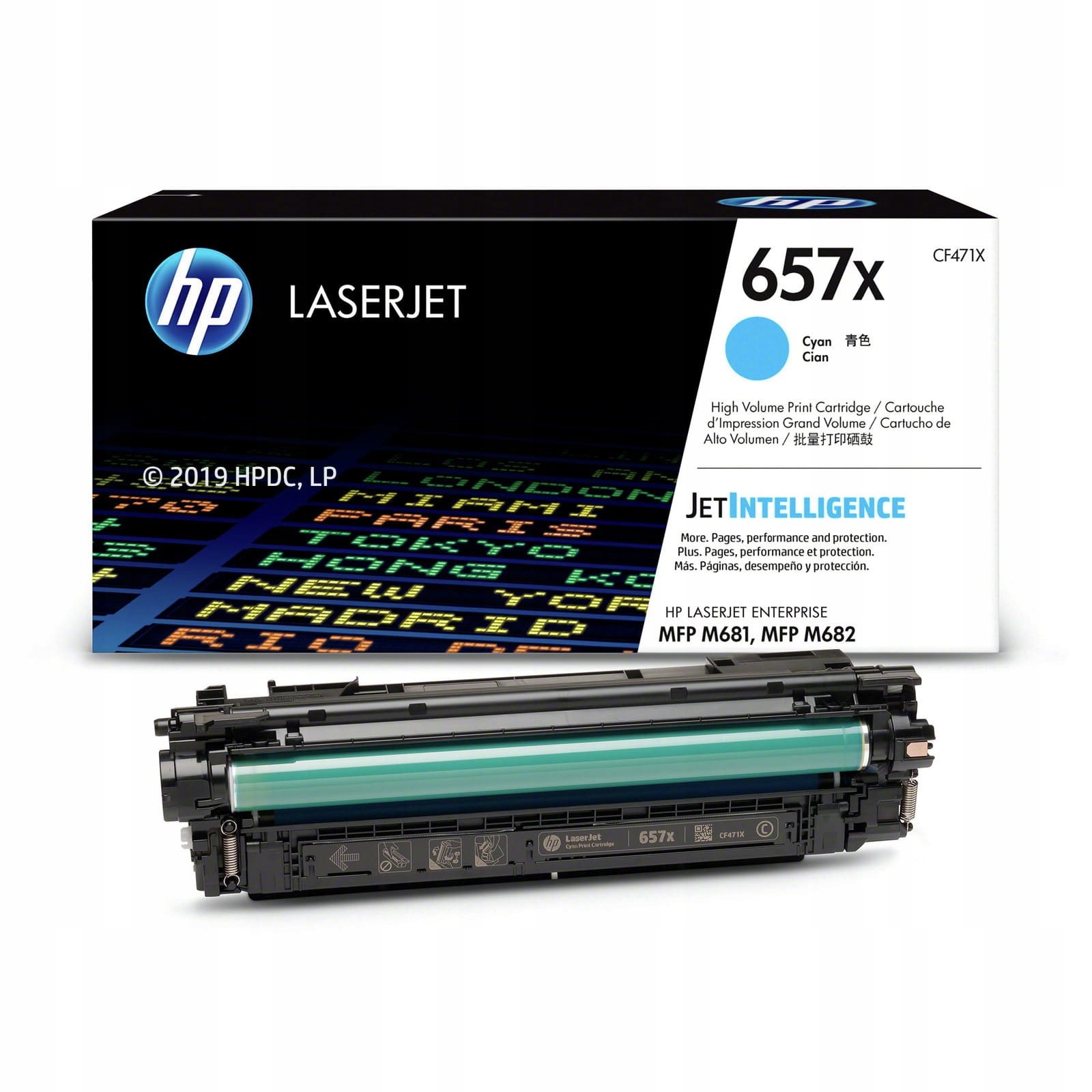 Toner Hp 657X CF471X Cyan M681 M682 23 000 stron