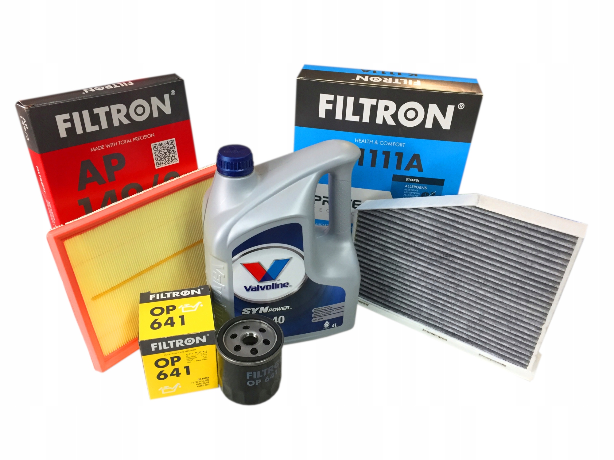 

Zestaw Filtrów do Golf V 1.4 Olej Synpower 5W40 4L