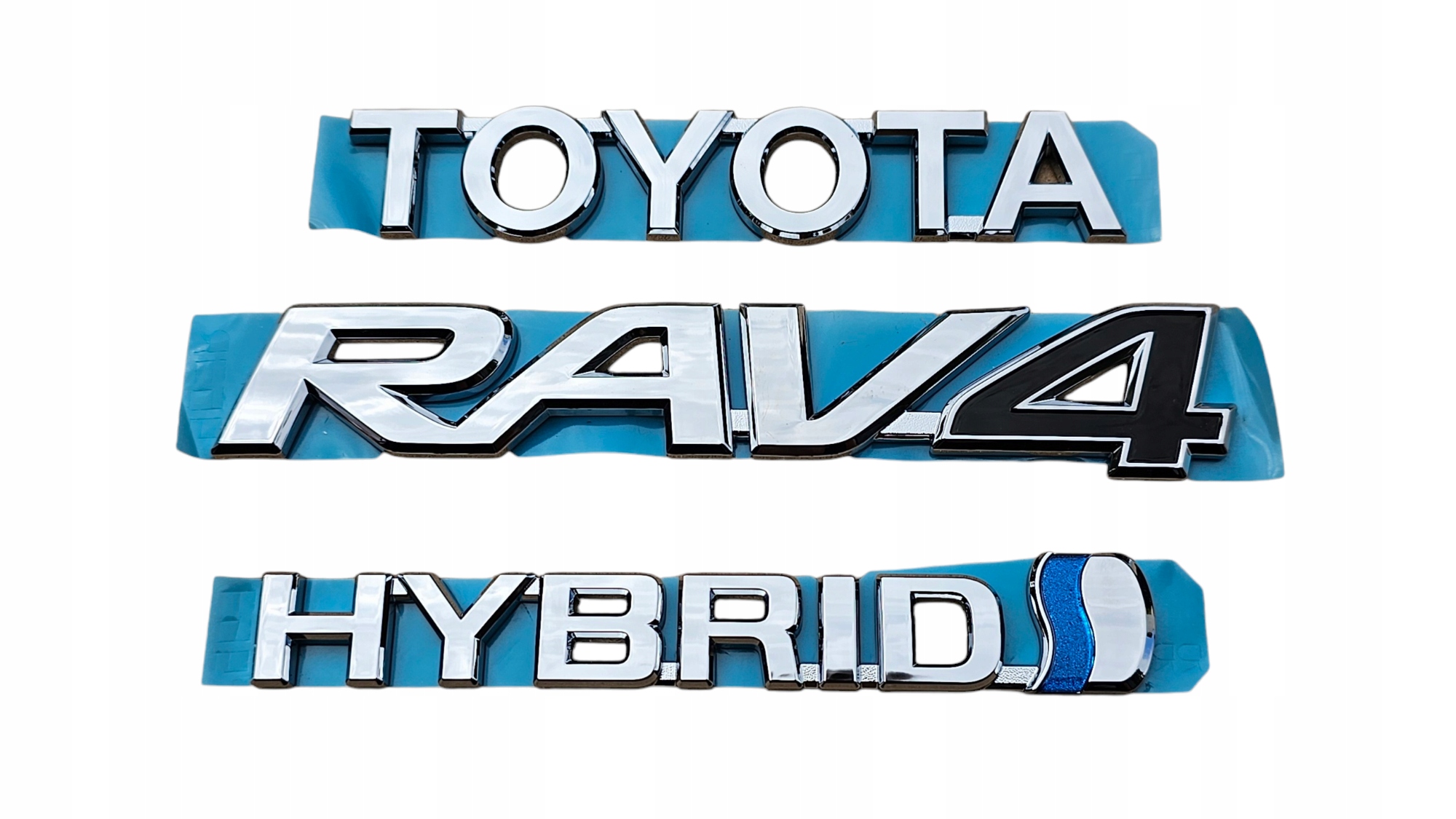 EMBLEMAT ZNACZEK NAPIS HYBRID RAV4 TOYOTA RAV4 75431-42160 75441-42090 NEW