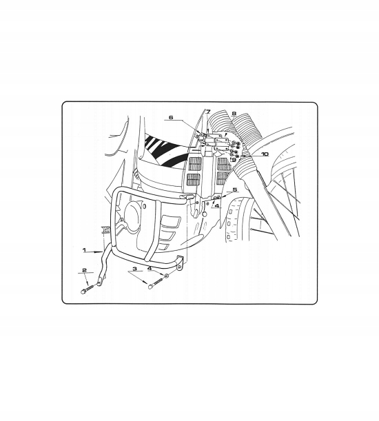 Kappa gmole kryty Honda XL 600 V Transalp KN22