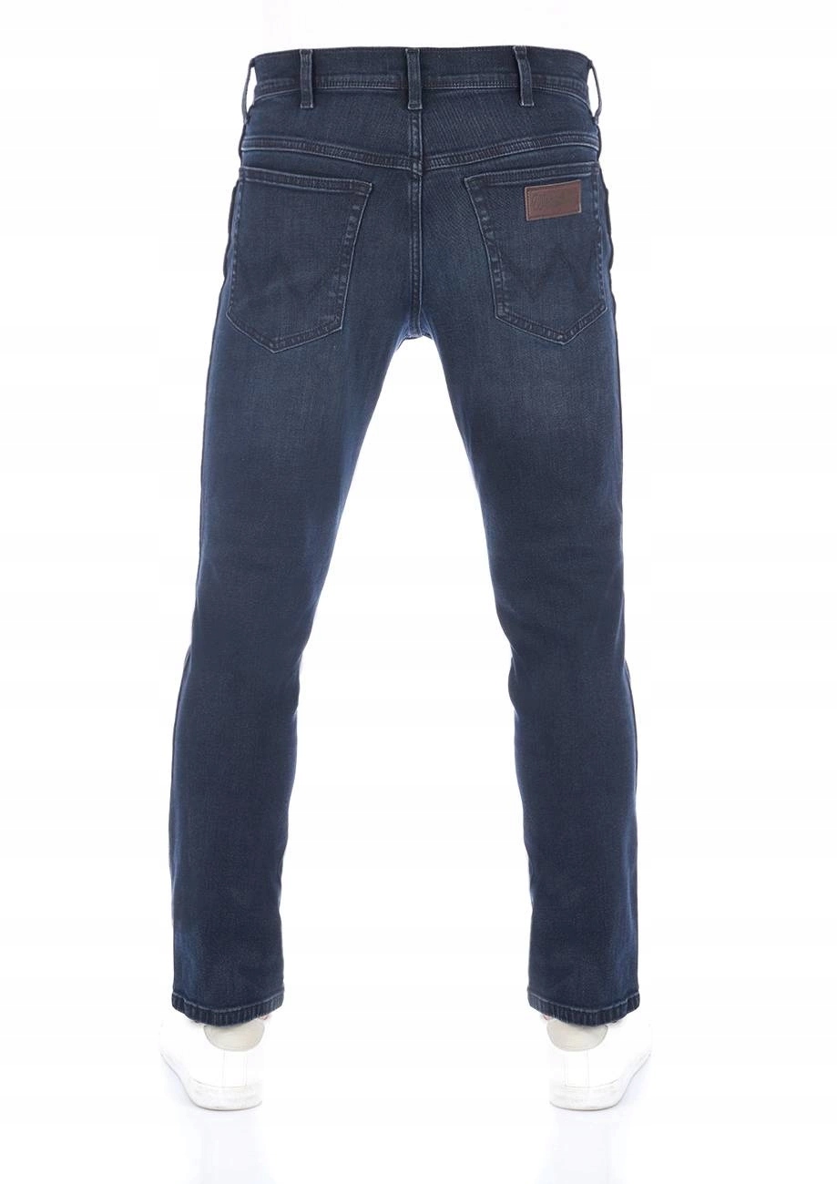 Pánské zúžené džíny Wrangler Texas Slim Rough Blue W12SLR20V 31/32