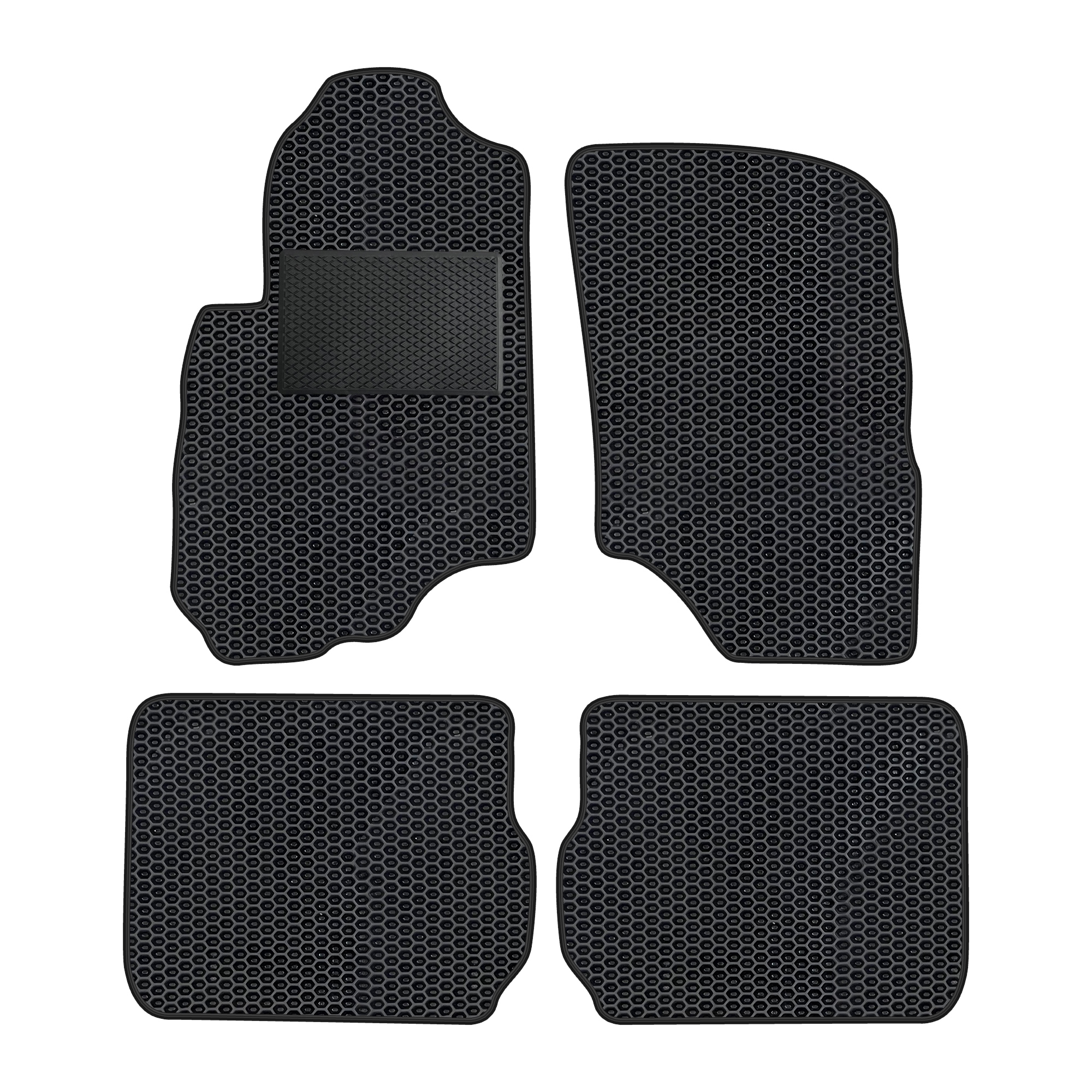 Gumové autokoberce Eva pro Mitsubishi Outlander I 2001-2006