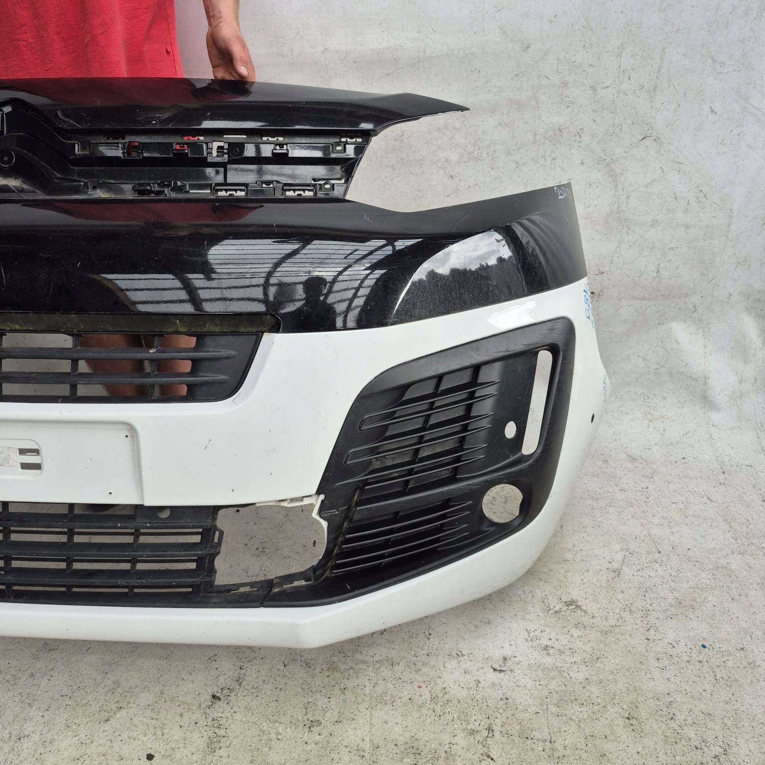 CITROEN JUMPY III 16- bumper front front PDC 9808638877