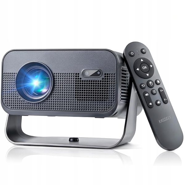 Projektor Multimedialny 4K Android 13 WiFi Bluetooth Kino Domowe Hd