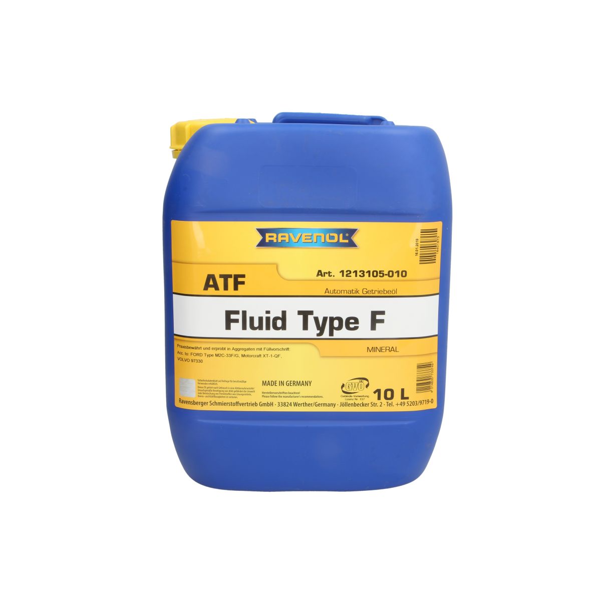 Olej ATF Type F (Motorcraft XT-1-QF); FORD WSS-M2C