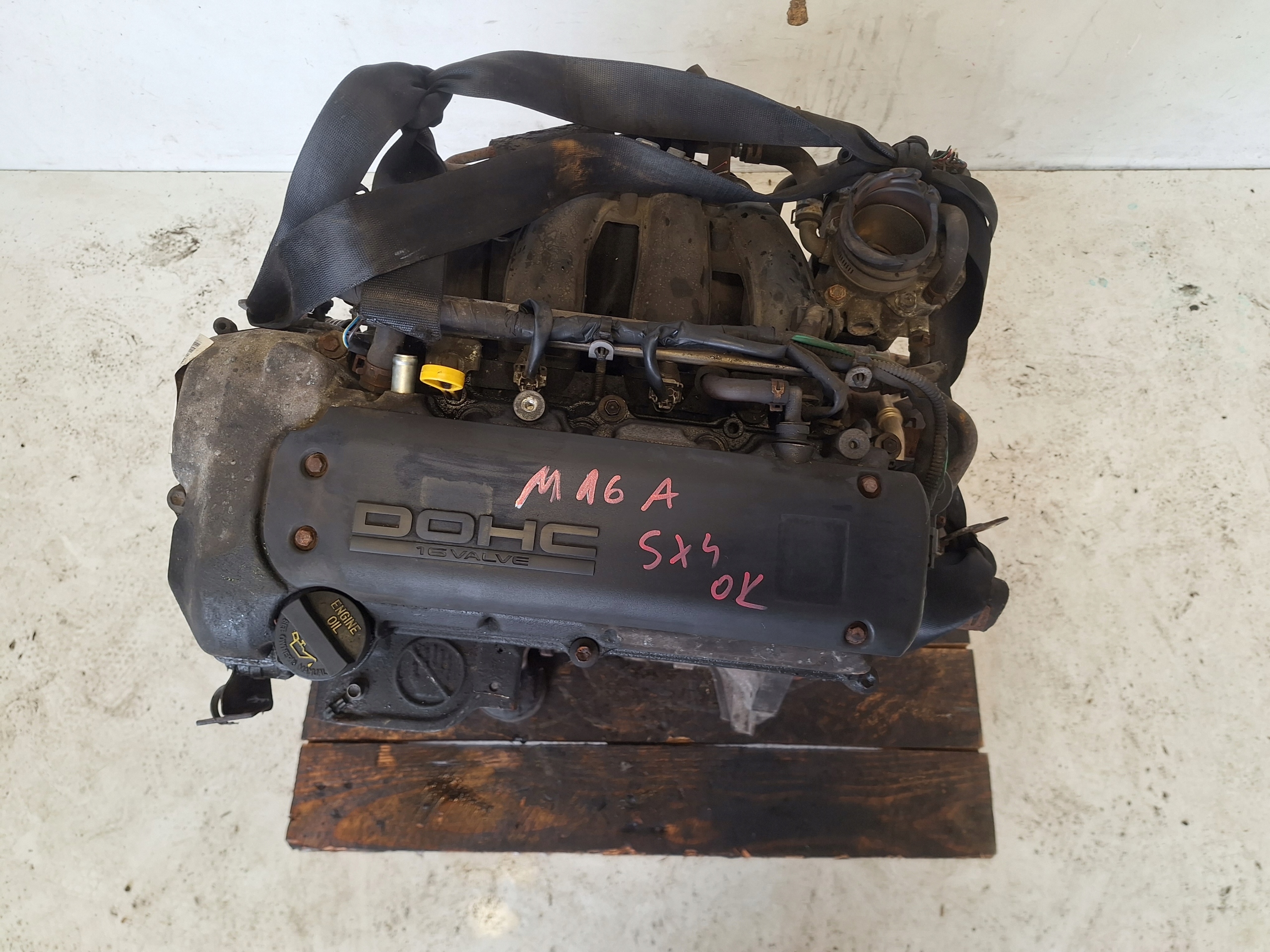 SUZUKI SX4 06-10 engine 1.6 petrol 106KM M16A EURO 4
