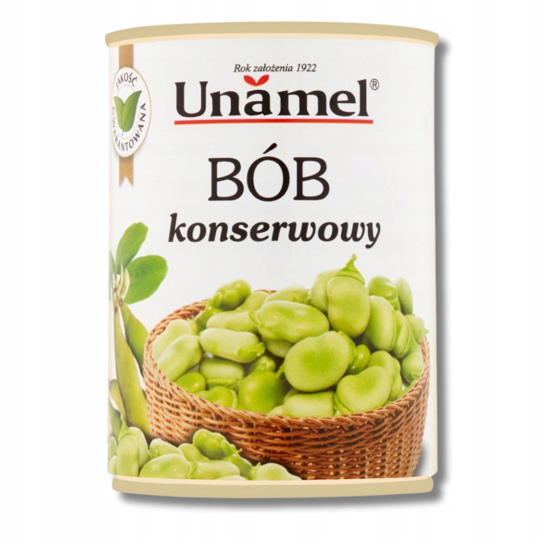 BÓB KONSERWOWY 400g Unamel PAKIET EAN (GTIN) 5902468100764