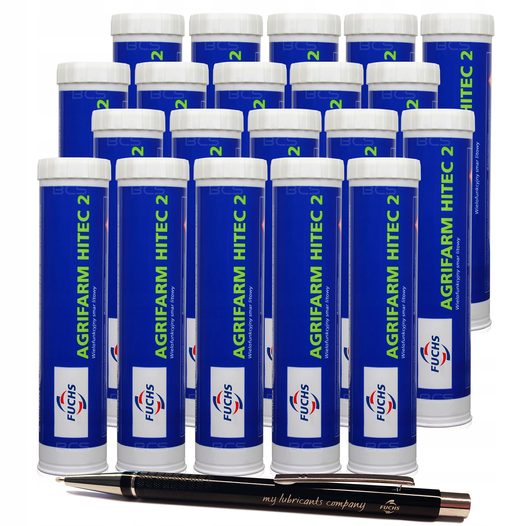 20 x FUCHS AGRIFARM HITEC 2 - smar litowy - 400g - AUTORYZOWANY DYSTRYB