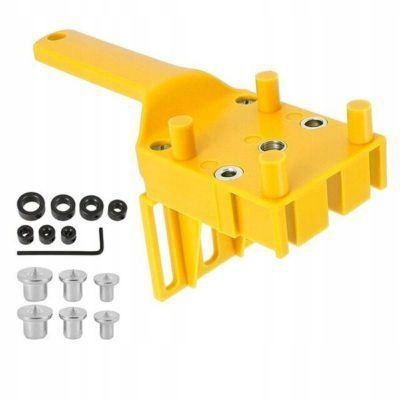 Samocentrujący szablon do kołków prowadnica