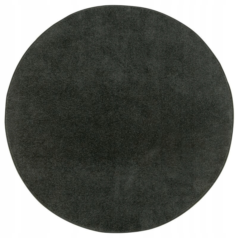 

śr. 60 cm Czarny Trwały Okrągły Dywan Dynasty