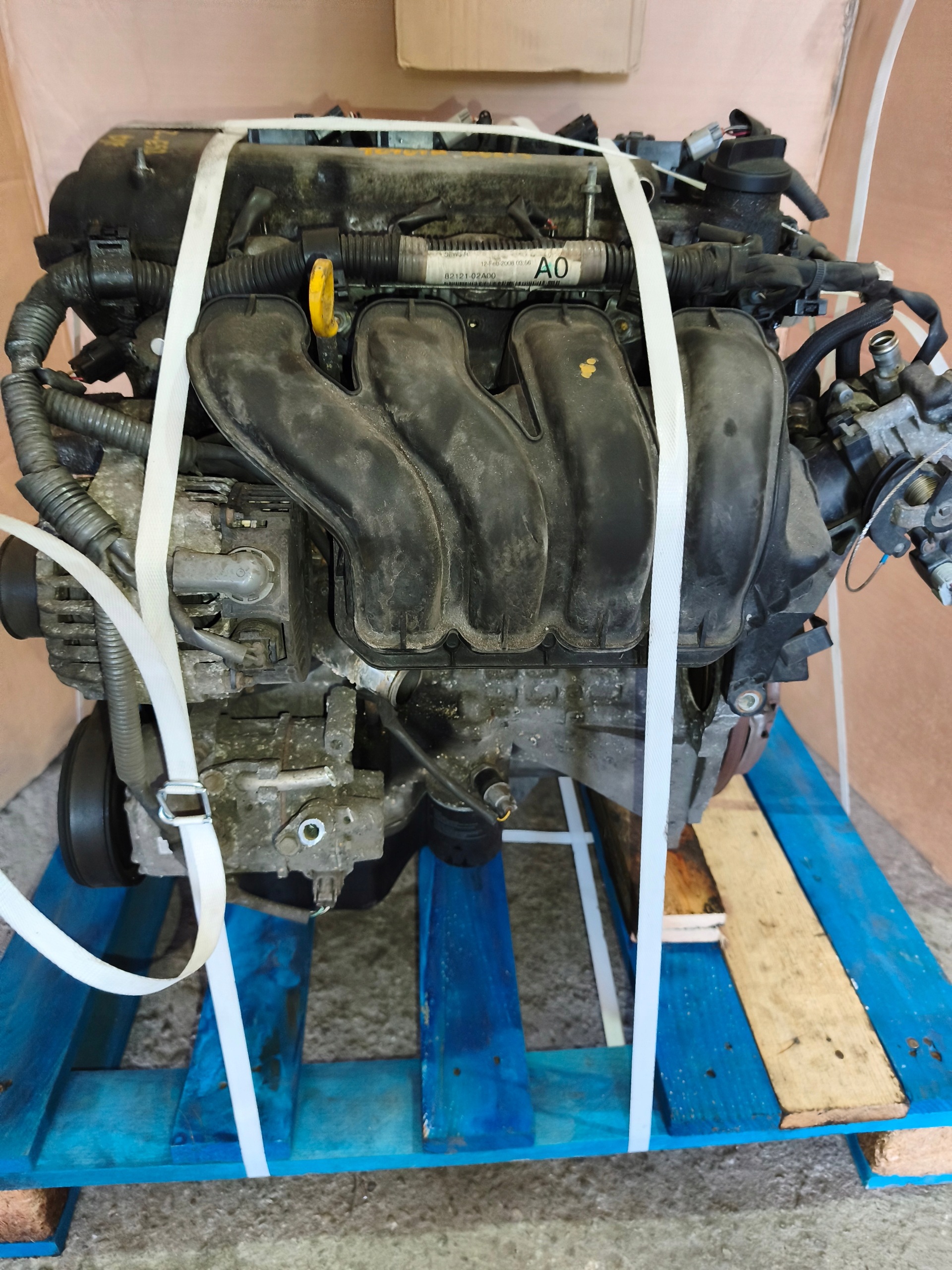 engine 1.4 16V E4Z-E52 complete without gas TOYOTA AURIS and PEWNIAK DO MONTAZU