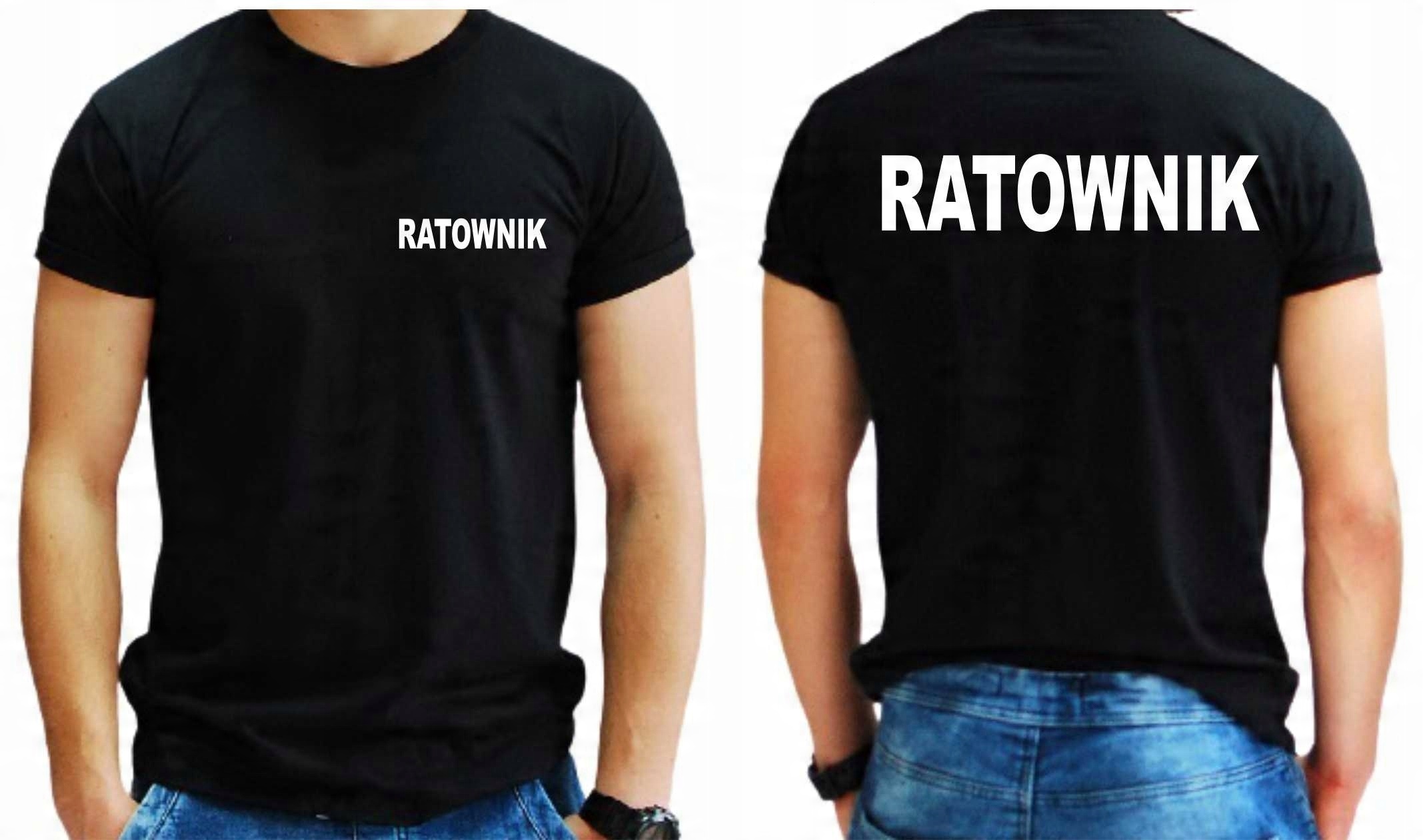 

Koszulka Policja Straż Ochrona Trener Ratownik XL