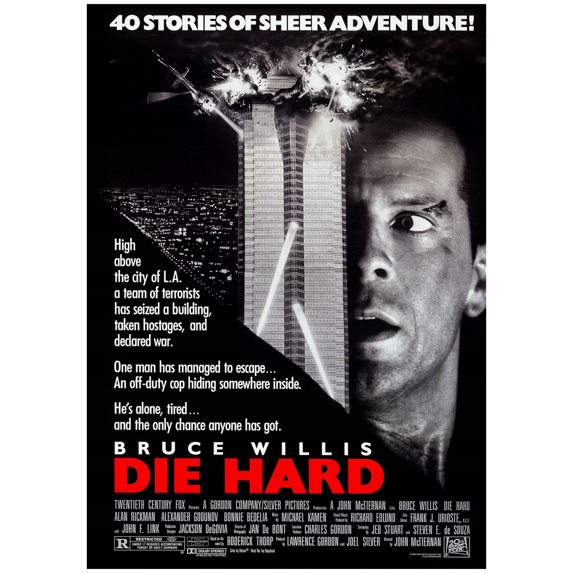 

Plakat Szklana Pułapka Die Hard Bruce Willis