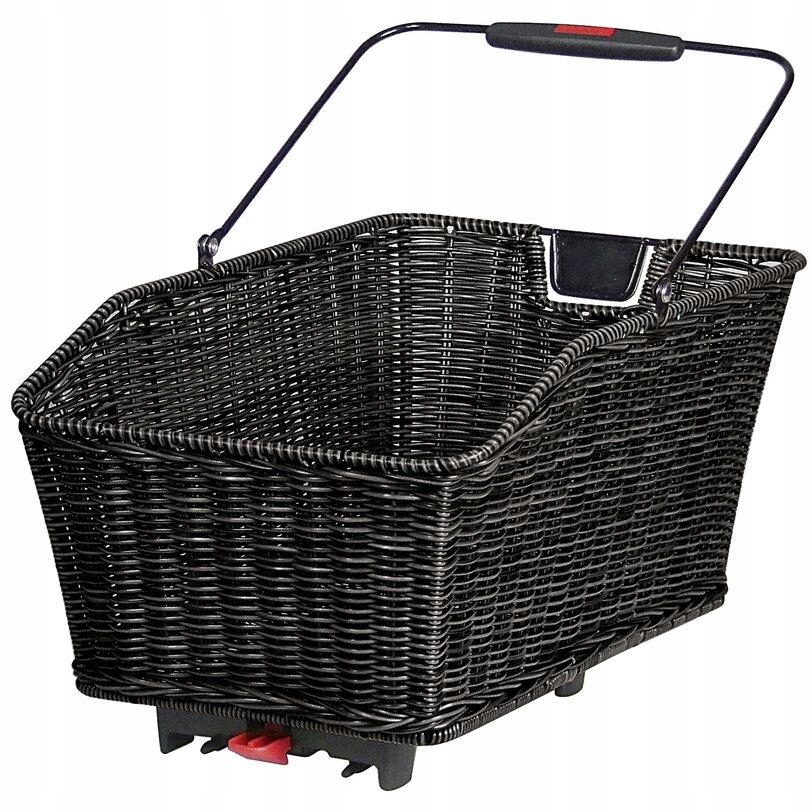 Tylny koszyk rowerowy KLICKfix Structura Gt Racktime Czarny