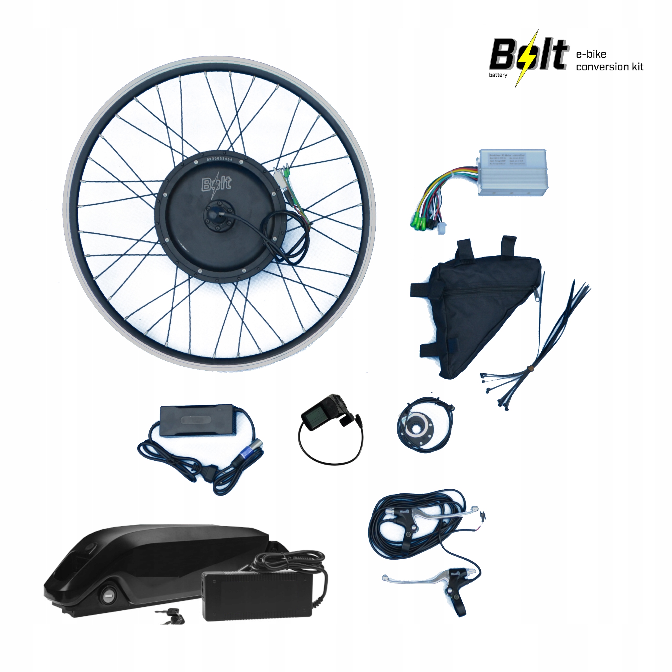 

Zestaw do konwersji E-bike Bolt e500W 12,0 ah