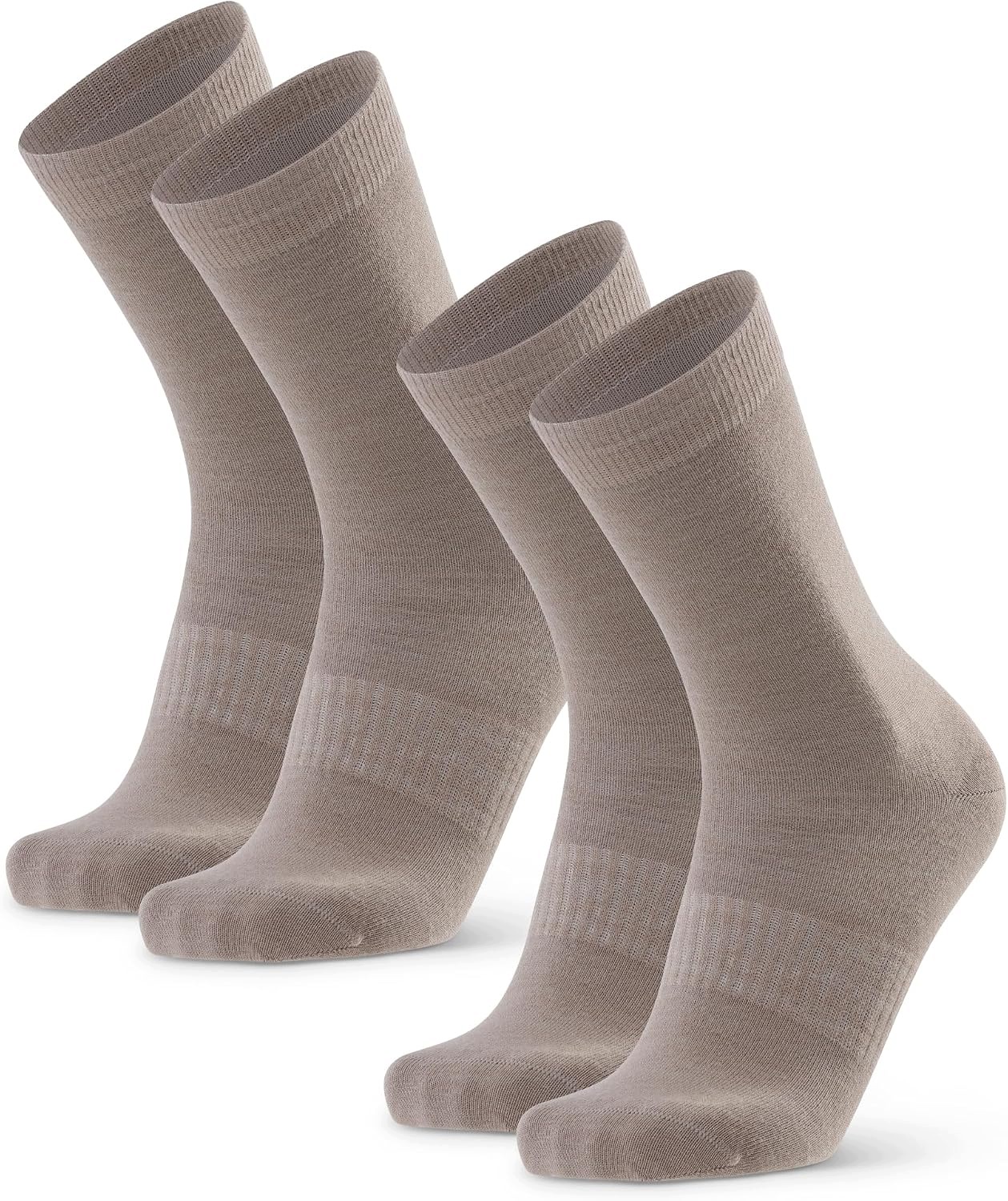 Danish Endurance Skarpety Liner Merino 39-42 Piasek 2-Pak