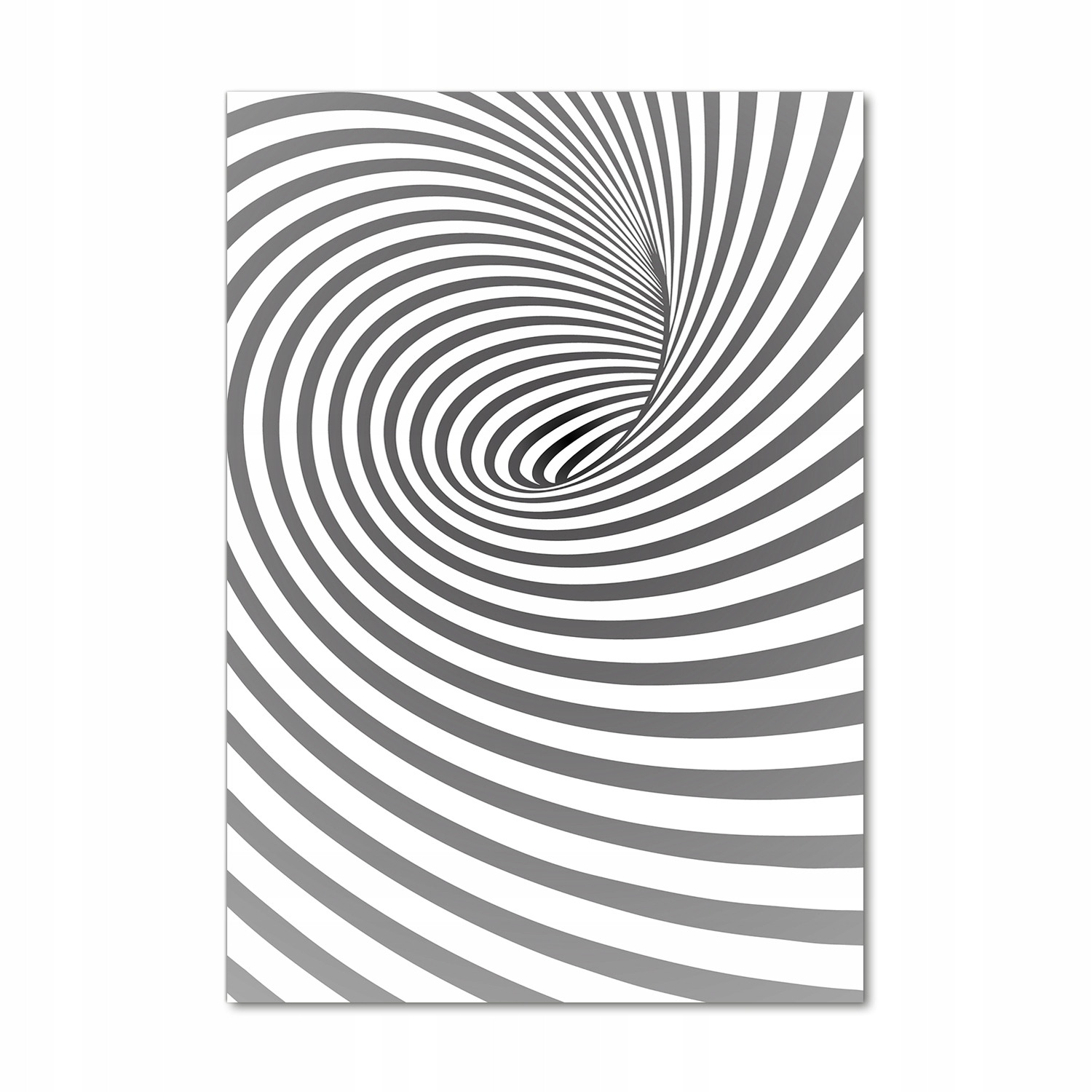 

Foto obraz szkło akrylowe Spirala w paski 70x100cm