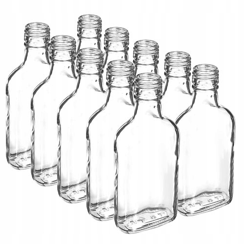 butelka piersiówka  200ml na wódkę 10szt. | 631410 — 3