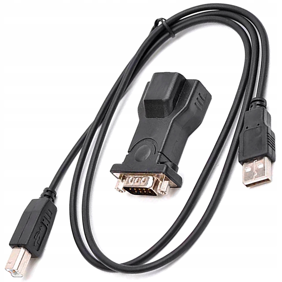 Adapter USB Aptel AK50 RS232 - CH340 czarny
