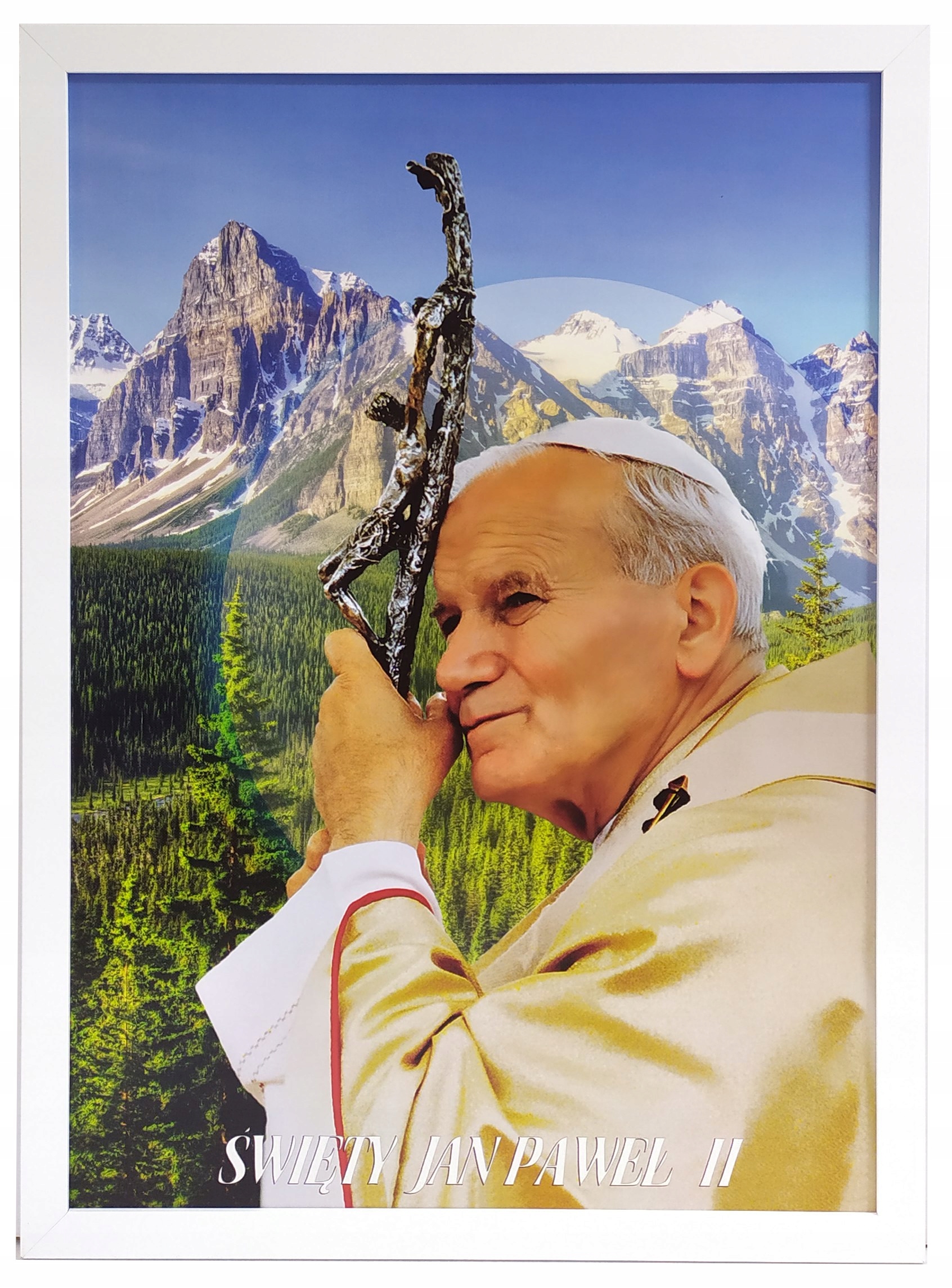 

Obraz Świętego Papieża Jana Pawła II 55X75 Wojtyła