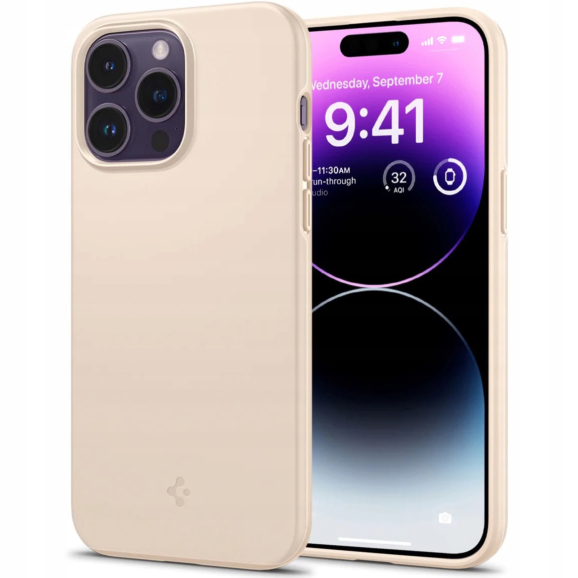 

Etui do iPhone 14 Pro, Spigen Thin Fit, case cover
