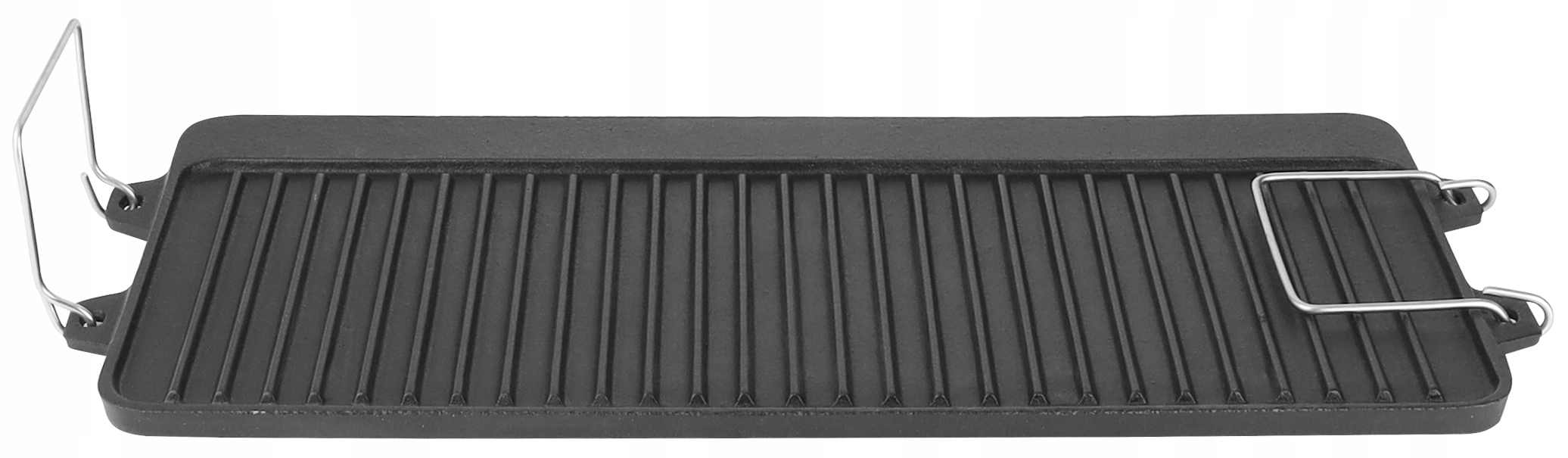 PŁYTA ŻELIWNA GRILLOWA 52x25CM DUŻA DO GRILLOWANIA GRILL PROSTOKĄTNA Kod producenta T3036