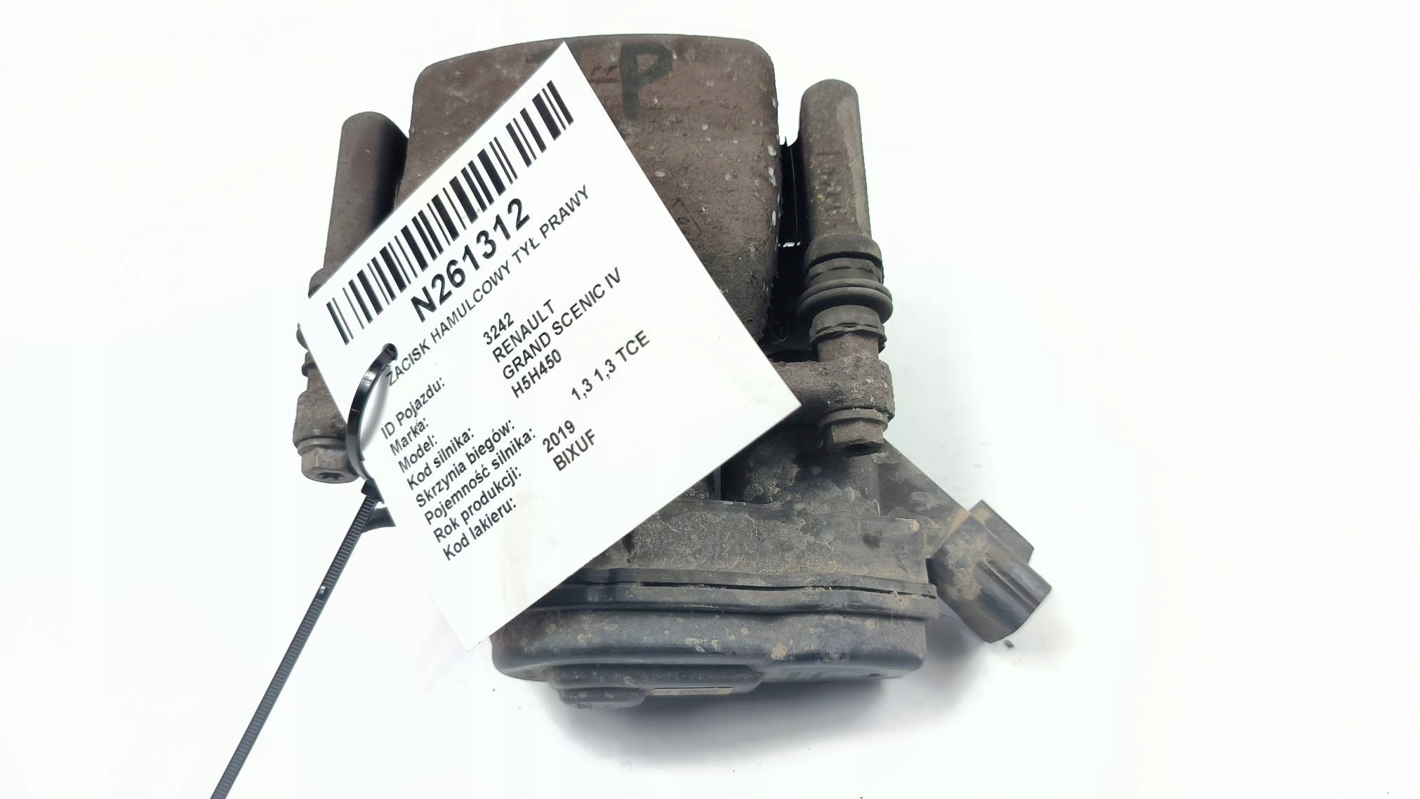 caliper brake rear part right 1.3 RENAULT GRAND SCENIC IV
