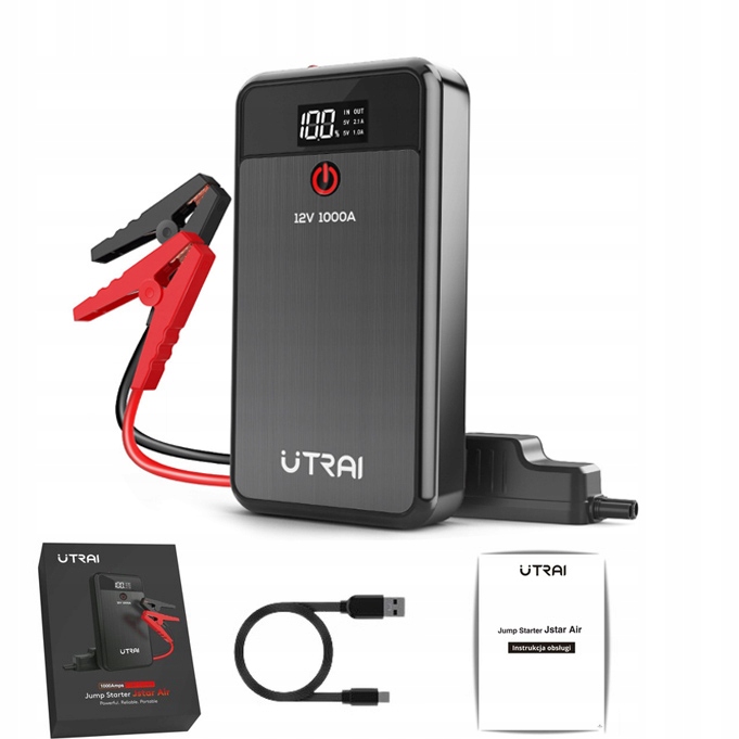 Автомобиль бустер портативный банк питания USB зарядка 12V