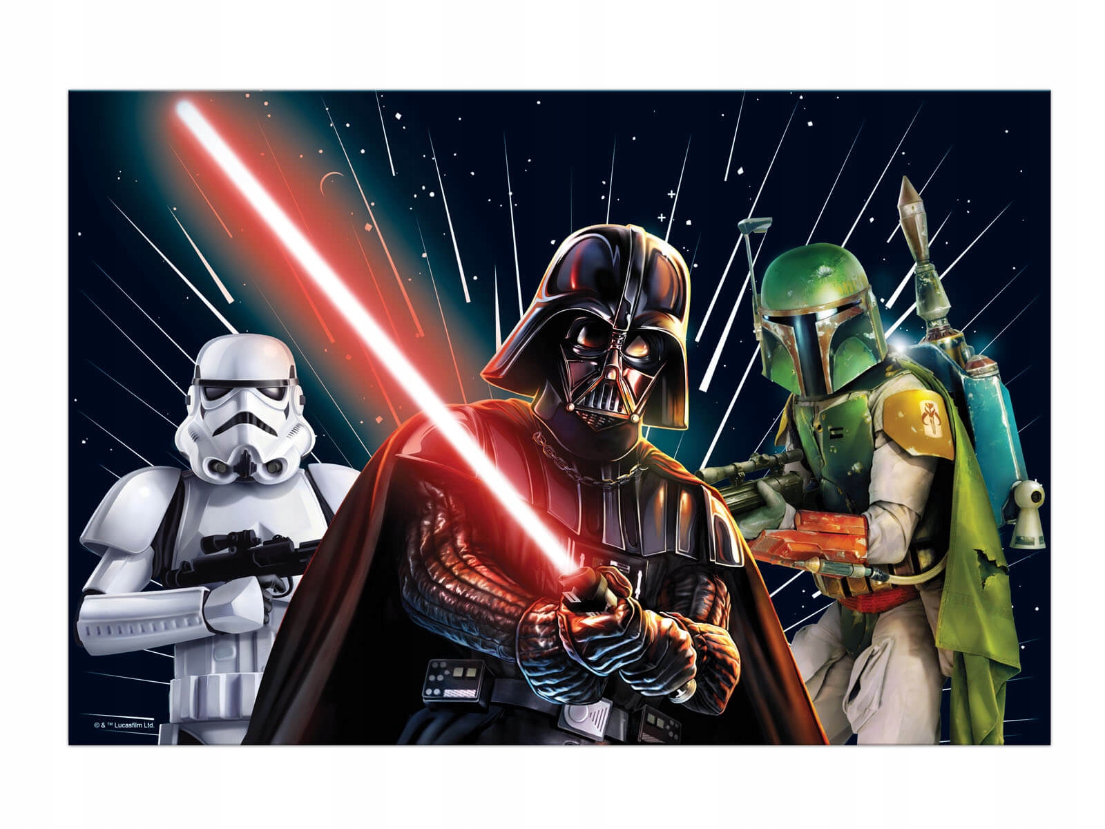 Obrus STAR WARS foliowy na urodziny 120x180cm