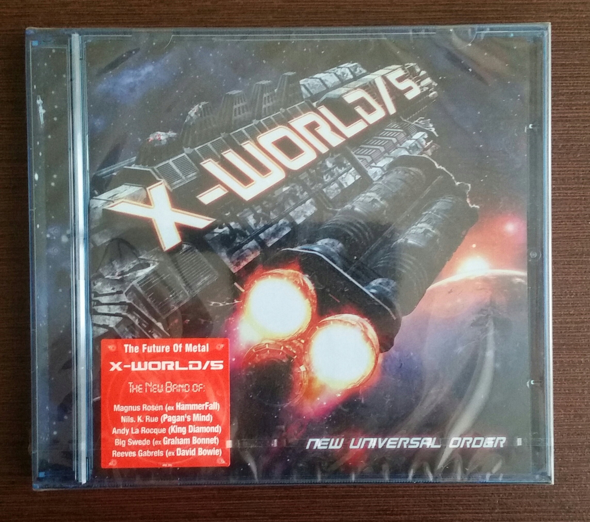 X-WORLD/5 New Universal Order CD
