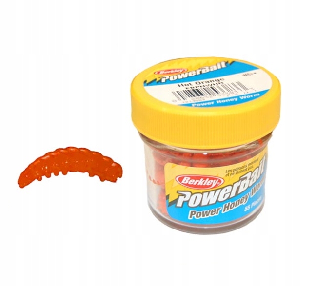 Przynęta sztuczna robak Berkley Powerbait Honey Worms imitacja larwy 1op.