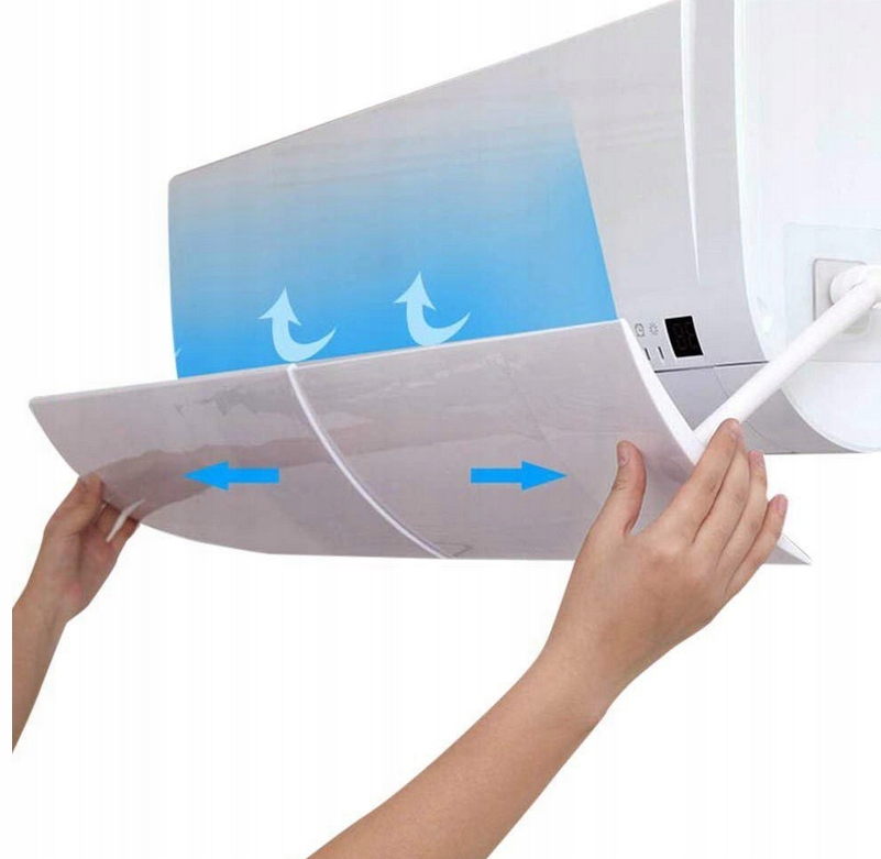 DEFLEKTOR PANEL OWIEWKA DO KLIMATYZACJI OSŁONA KLIMY REGULOWANA UNIWERSALNA Moc chłodzenia 1 W