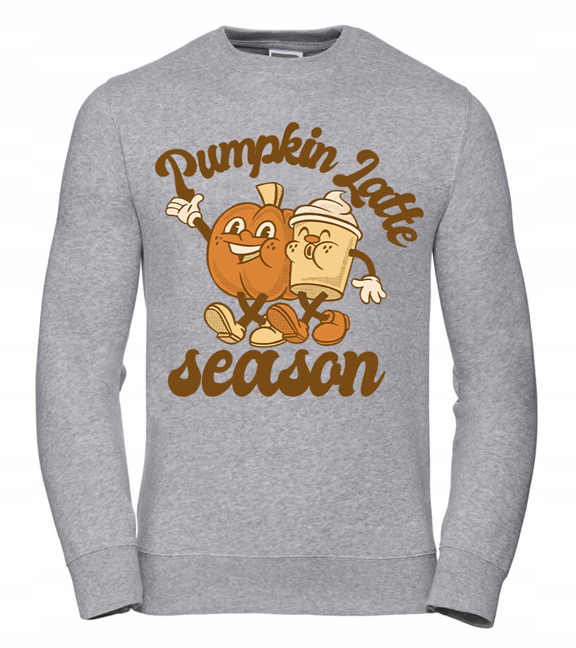 Pánská Mikina Pumpkin Latte Season XL Šedá Pro něj Chlapa Manžela Chlapa