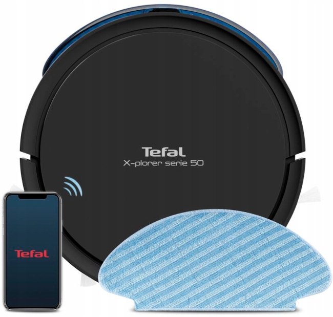 Robot sprzątający Tefal S50 RG7375 czarny