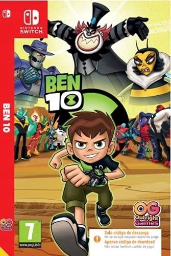 Ben 10 Switch Nowa kod w pudełku