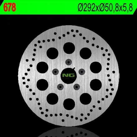 Zadný brzdový kotúč (292X50,8X5,8) (5X8,5 mm)