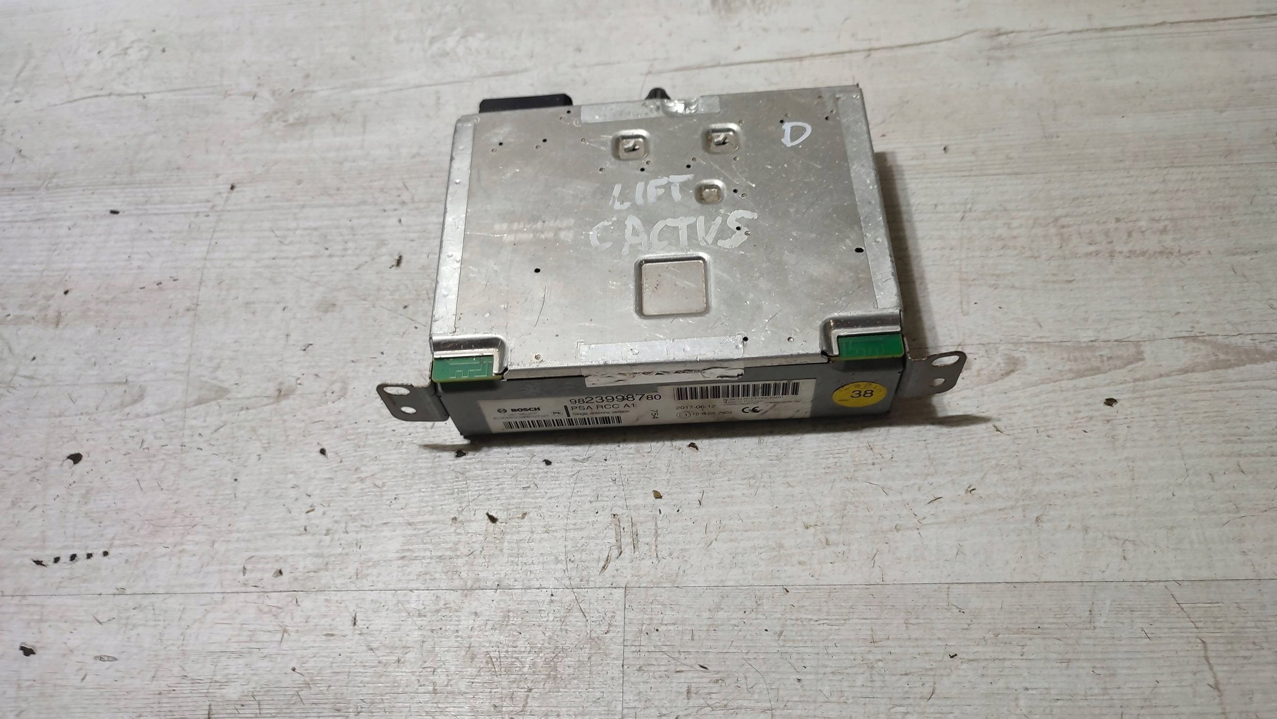 Citroen C4 Cactus 2019 Panel / radio CD/DVD/GPS