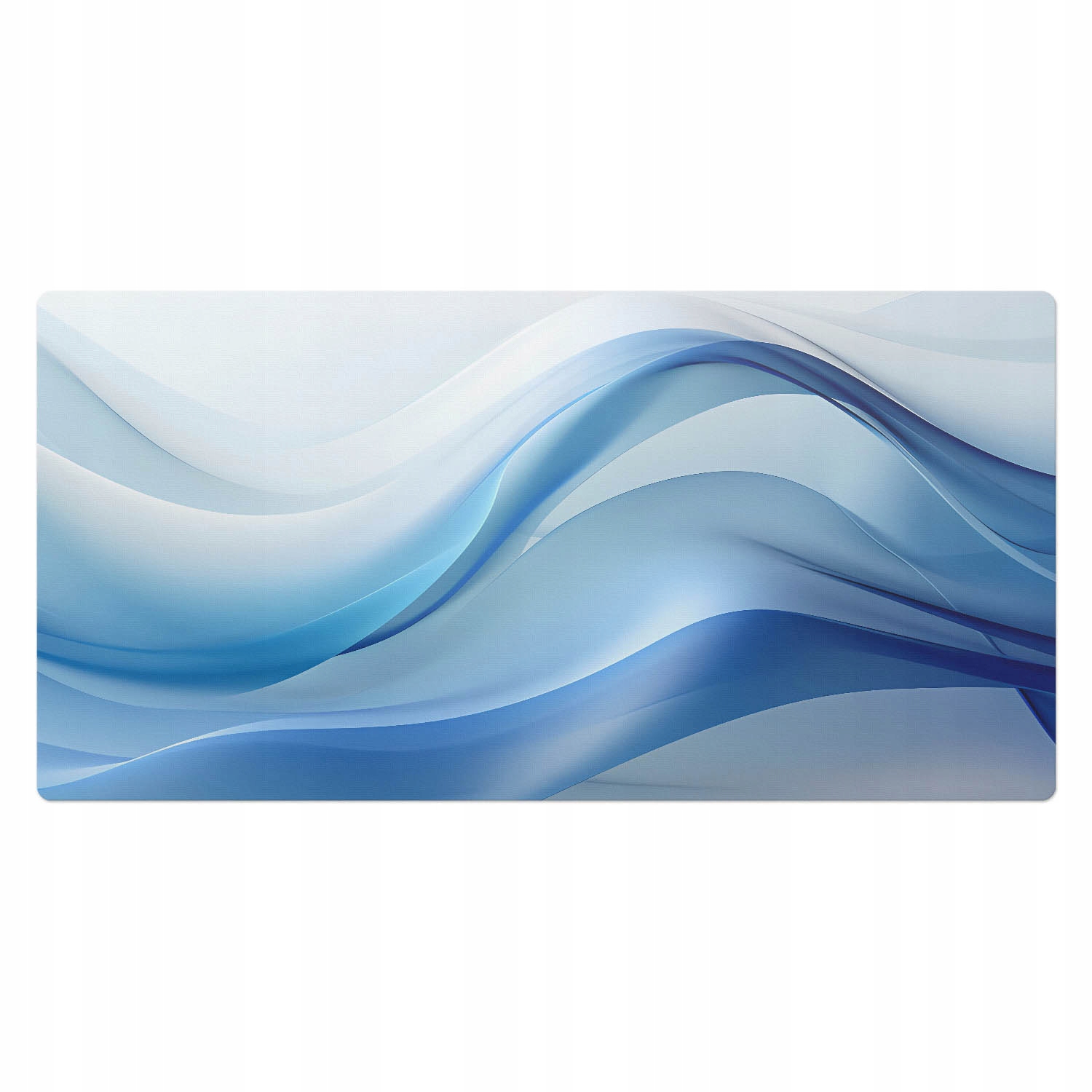 Vinylová ochranná podložka na pracoviště Dynamické křivky 100 x 50 cm